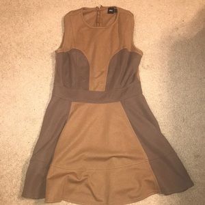 ASOS camel Skater Dress